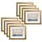 8 Pack: Gold 8" x 10" Float Frame, Belmont by Studio Décor®